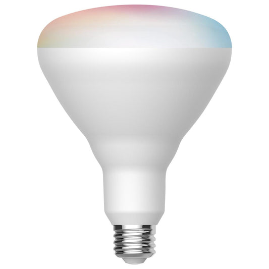 Satco S11284 12 Watt; BR40 LED; RGB & Tunable White; Starfish IOT; Medium Base; 120 Volt