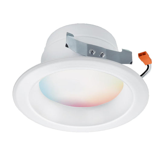 Replacement for Satco S11285 8.7 Watt; 4 in. LED Recessed Downlight; RGB & Tunable White; Starfish IOT; 120 Volt - NOW S11568