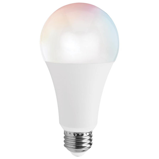 Satco S11287 13 Watt; A21 LED; RGB & Tunable White; Starfish IOT; Medium base; 220 Beam Angle; 120 Volt; 1100 Lumens