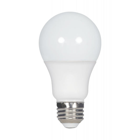 Satco S11322 10 Watt A19 LED 2700K Medium base 220 deg. Beam Angle 120 Volt 2-pack