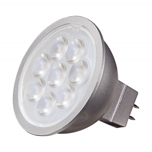 Satco S11335 6.5 Watt MR16 LED 3000K GU5.3 base 25 deg. Beam Angle 12 Volt