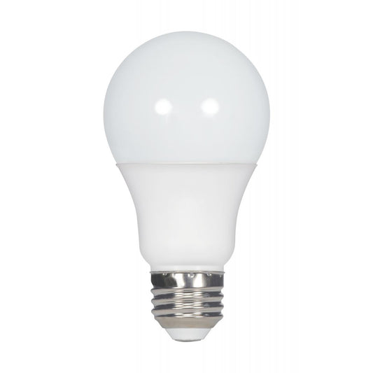 Satco S11412 9 Watt A19 LED 2700K Medium base 220 deg. Beam Angle 100-pack