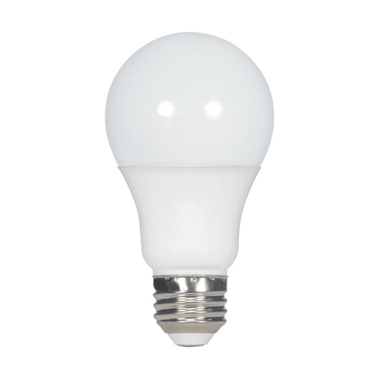 Satco S11413 9 Watt A19 LED 4000K Medium base 220 deg. Beam Angle 100-pack