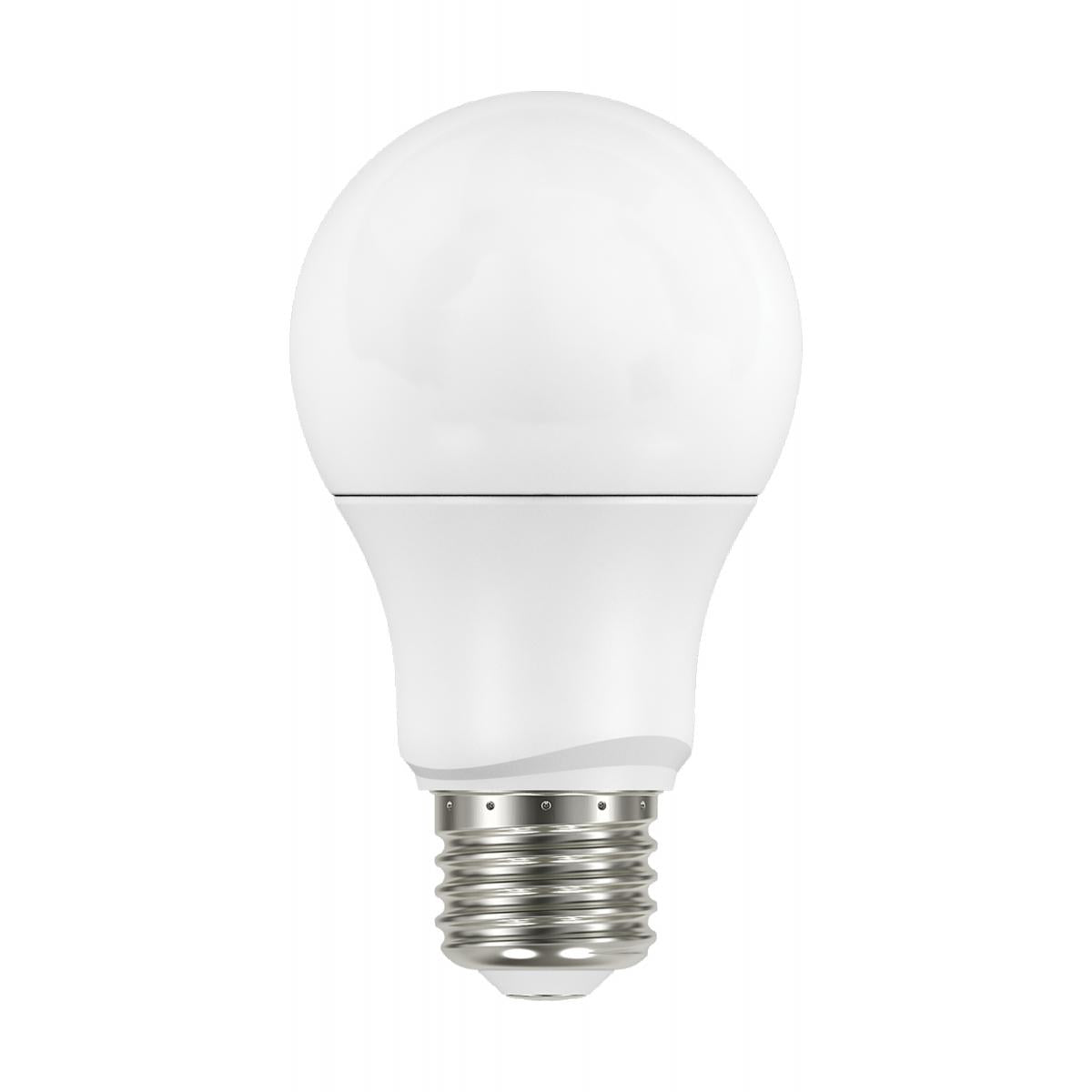 Satco S11414 9.5 Watt A19 LED 2700K Dimmable Medium base 230 deg. Beam Angle 4-pack