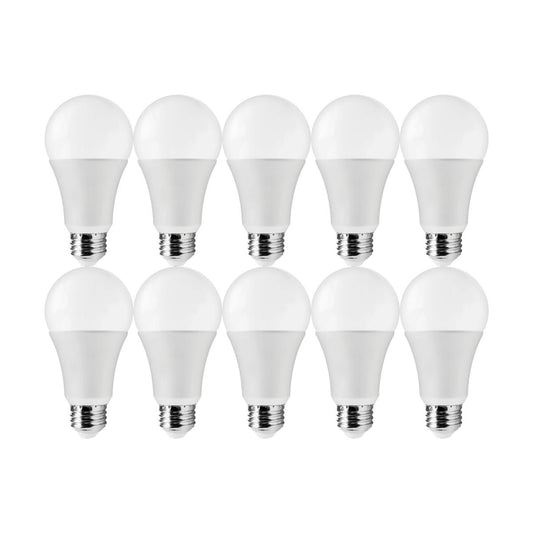 Satco S11419 14 Watt A19 LED 5000K 100 Watt Replacement Medium base 220 deg. Beam Angle 10-Pack