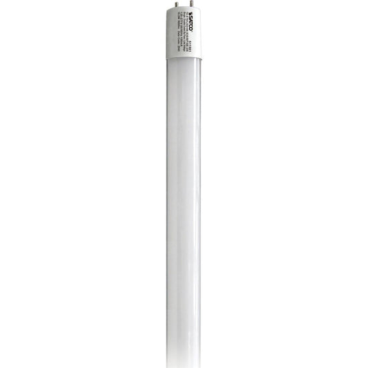 Satco S11961 10.5 Watt T8 LED 4Ft 3500K Medium Bi Pin base Type B Ballast Bypass Single or Double Ended Wiring