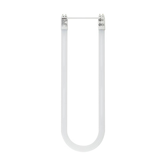 Satco S11973 13 Watt T8 U-Bend LED Medium bi-pin base 5000K Type A/B Ballast Dependent or Ballast Bypass Single or Double Ended Wiring