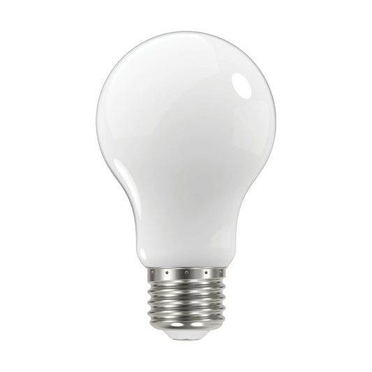 Satco S12439 11 Watt A19 LED; 75 Watt Replacement; Soft White; Medium base; 3000K; 120 Volt; 4-Pack