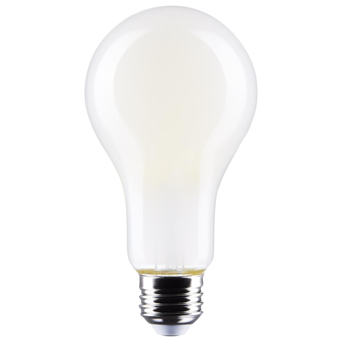 Satco S12447 18.5 Watt A21 LED Frost Finish Medium base 3000K 120 Volt