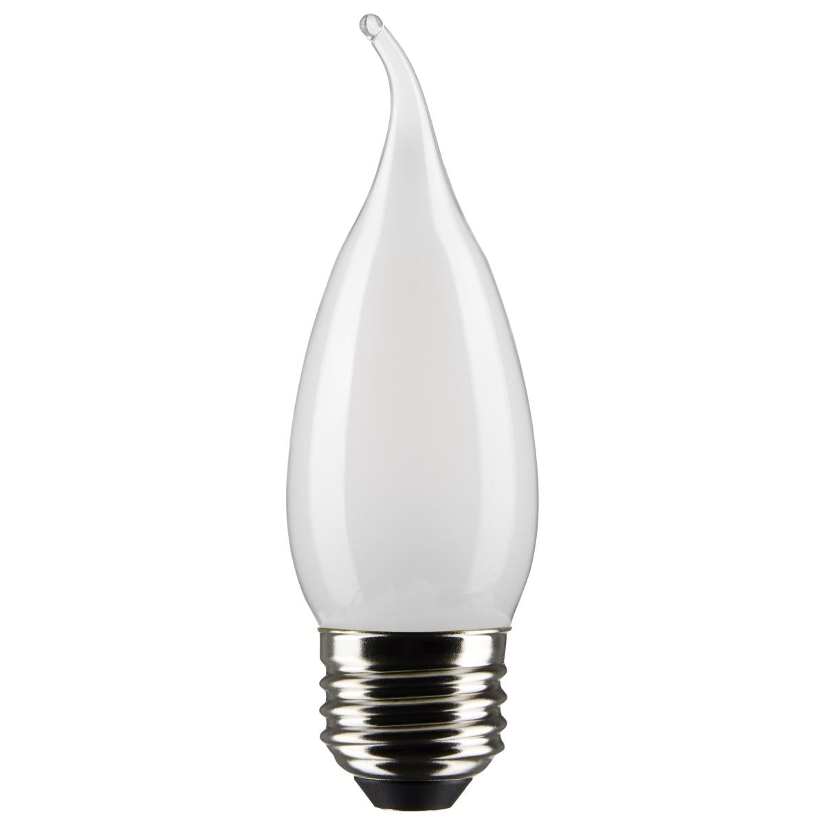 Satco S21320 5.5 Watt CA11 LED; Frost; Medium base; 90 CRI; 2700K; 120 Volt