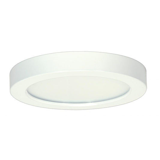 Replacement for Satco S21508 13.5 watt 7" Flush Mount LED Fixture 4000K Round Shape White Finish 120 volts 0-10V Dimming - NOW 62/1748
