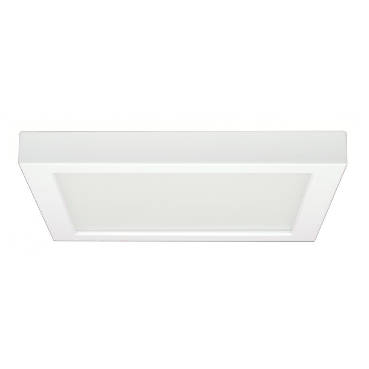 Replacement for Satco S21517 18.5 watt 9" Flush Mount LED Fixture 4000K Square Shape White Finish 120 volts - NOW 62/1724
