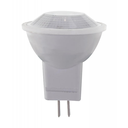 Satco S21741 2 Watt MR11 LED GU4 base 3000K 12 Volt 36 deg. Beam Angle 2-Card
