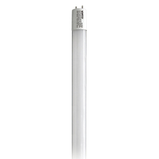 Satco S21924 14 Watt T8 LED 4Ft 6500K Medium Bi Pin base Type B Ballast Bypass Single or Double Ended Wiring