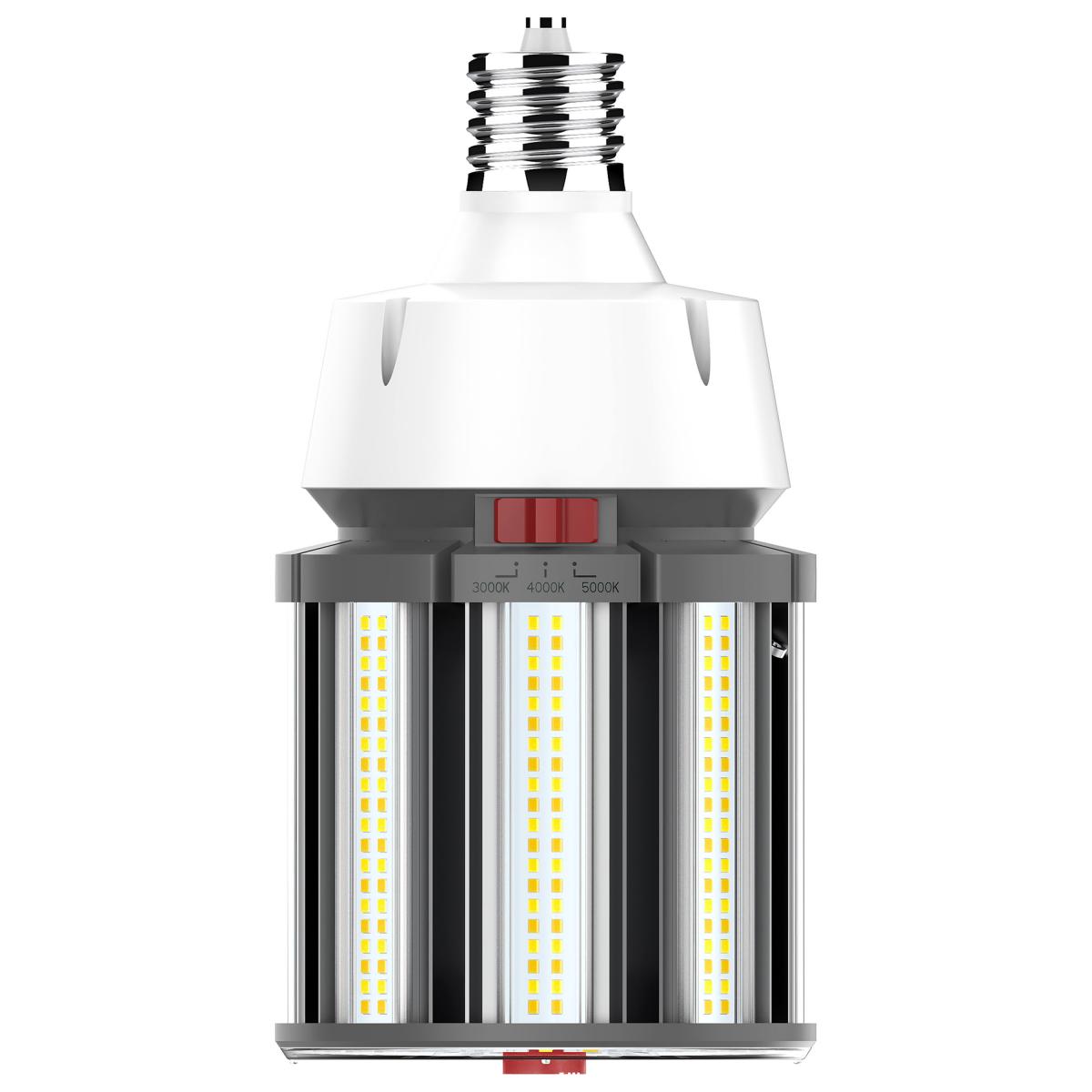 Satco S23145 120/100/80 Wattage Selectable; LED HID Replacement; CCT Selectable; Extended Mogul base; 100-277 Volt; ColorQuick PowerQuick