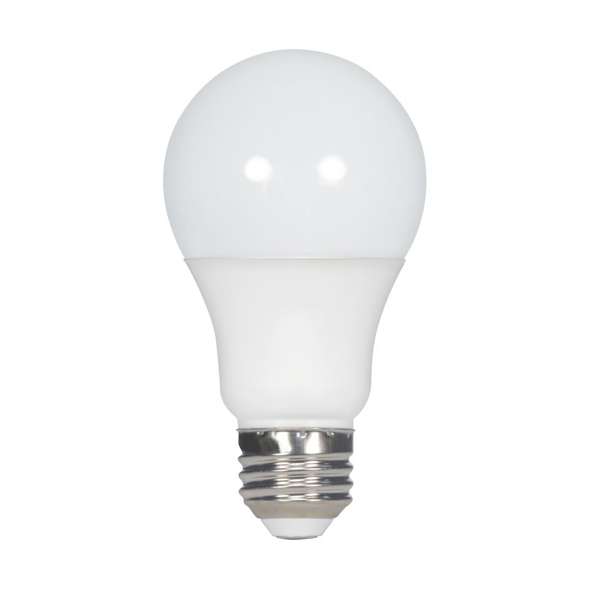 Satco S28560 10 Watt A19 LED Frosted 2700K Medium base 120 Volt 4-pack