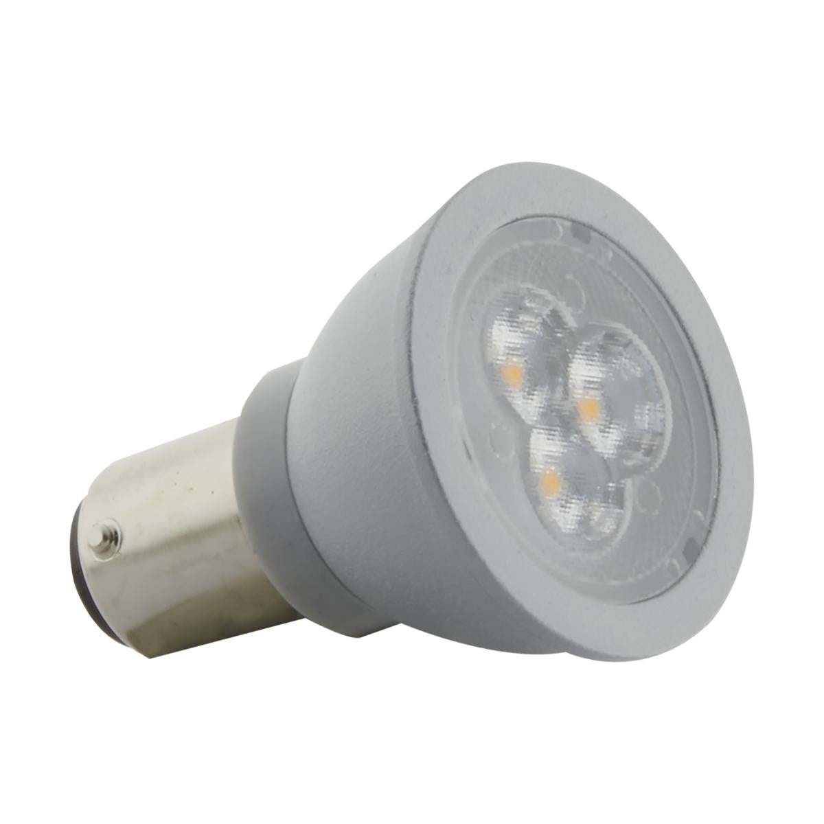 Satco S29005 3 Watt ALR12 LED 3000K Double Contact Base 12 Volt