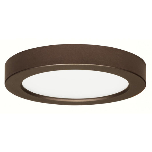Replacement for Satco S29330 13.5 watt 7" Flush Mount LED Fixture 2700K Round Shape Bronze Finish 120 volts  - NOW 62/1712
