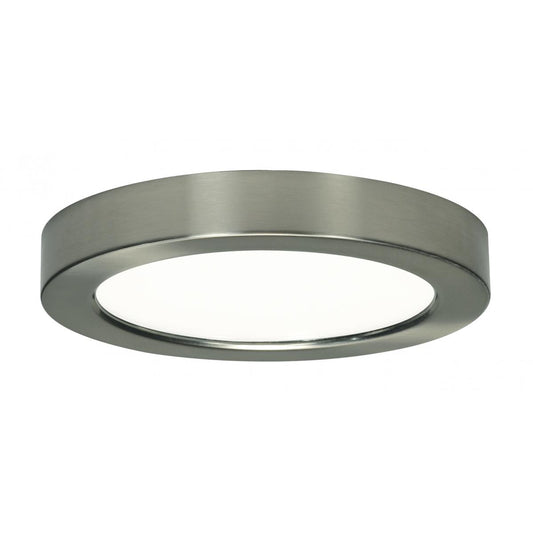 Replacement for Satco S29349 13.5 watt 7" Flush Mount LED Fixture 3000K Round Shape Brushed Nickel Finish 120 volts - NOW 62/1713