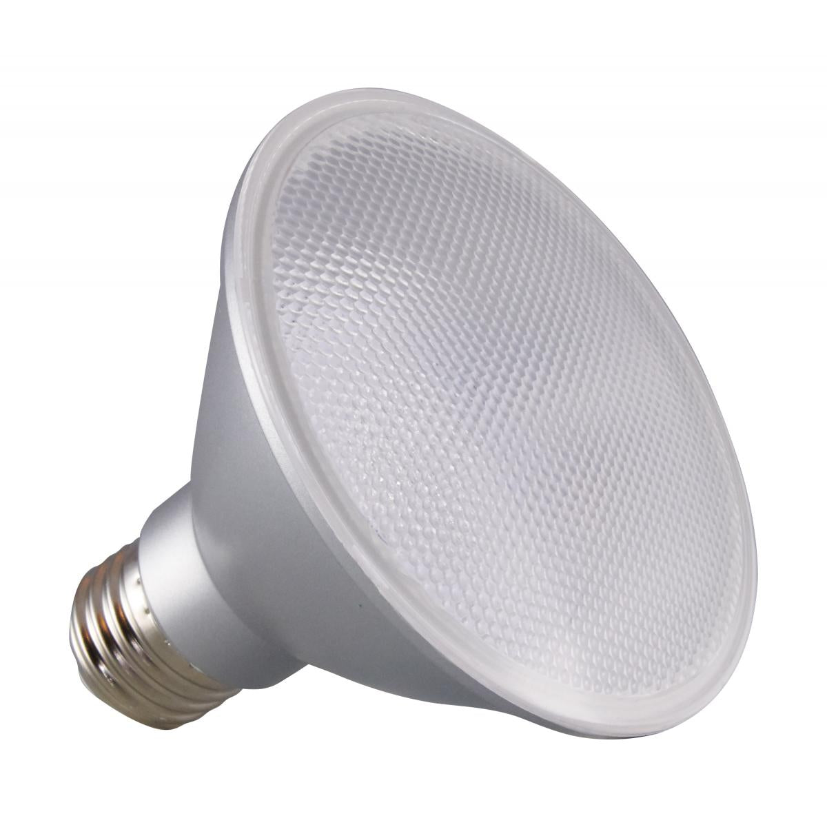 Satco S29418 12.5 Watt PAR30SN LED 4000K 40 deg. Beam Angle Medium base 120 Volt