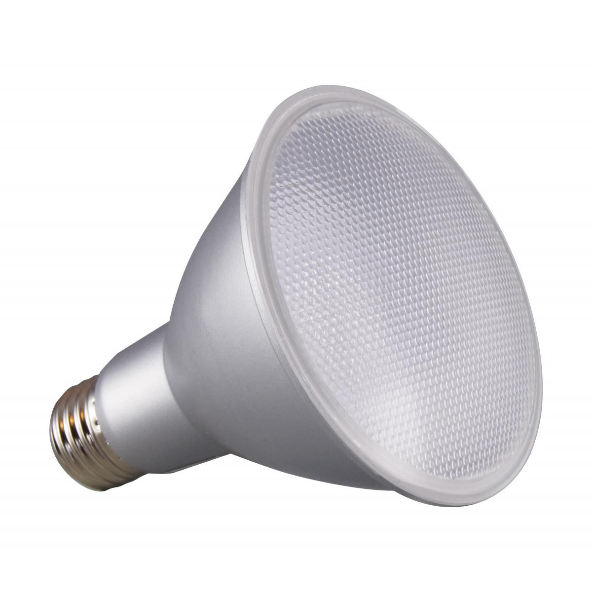 Satco S29435 12.5 Watt PAR30LN LED 2700K 60 deg. Beam Angle Medium base 120 Volt