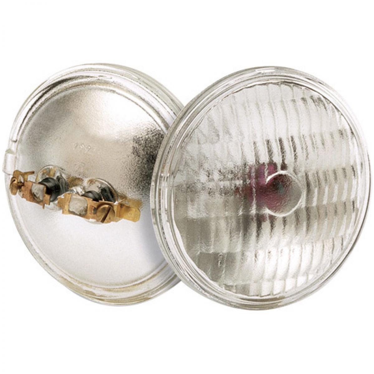 Satco S4329 H7554 20 Watt sealed beam PAR36 50 Average rated hours Screw Terminal base 6 Volt