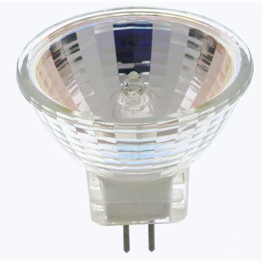 Satco S4646 10 Watt Halogen MR8 2000 Average rated hours Bi Pin GU4 base 12 Volt