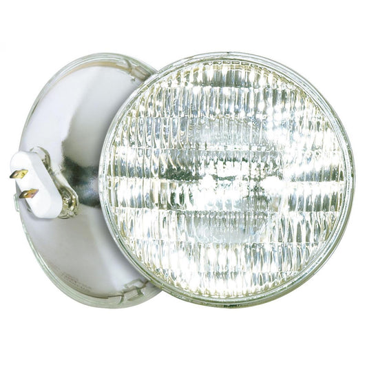Satco S4673 1000PAR64Q/WFL 1000 Watt sealed beam PAR64 4000 Average rated hours Mogul End Prong base 120 Volt