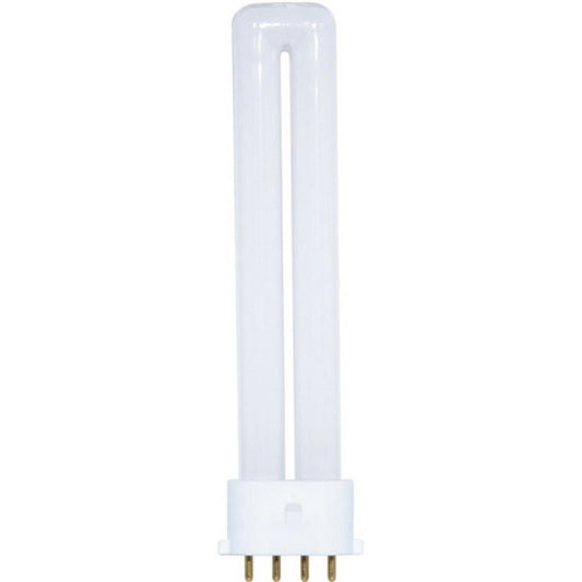 Satco S6416 CF9DS/E/841 9 Watt pin-based Compact Fluorescent 4100K 82 CRI 2G7 base