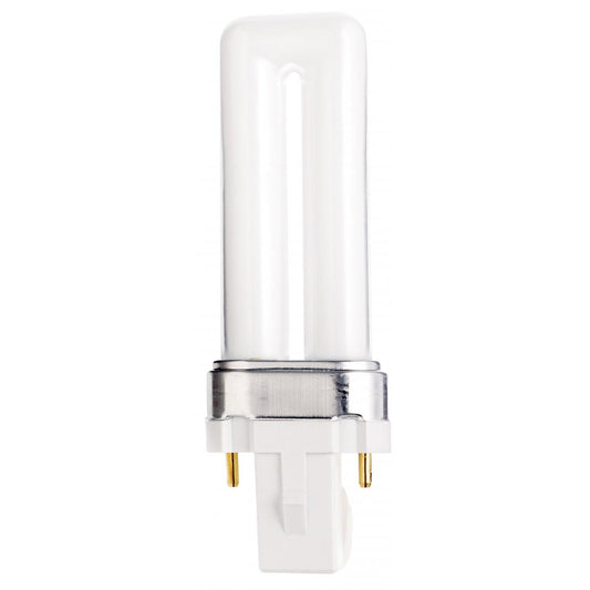 Satco S6701 CF5DS/841/ECO 5 Watt pin-based Compact Fluorescent 4100K 82 CRI G23 base