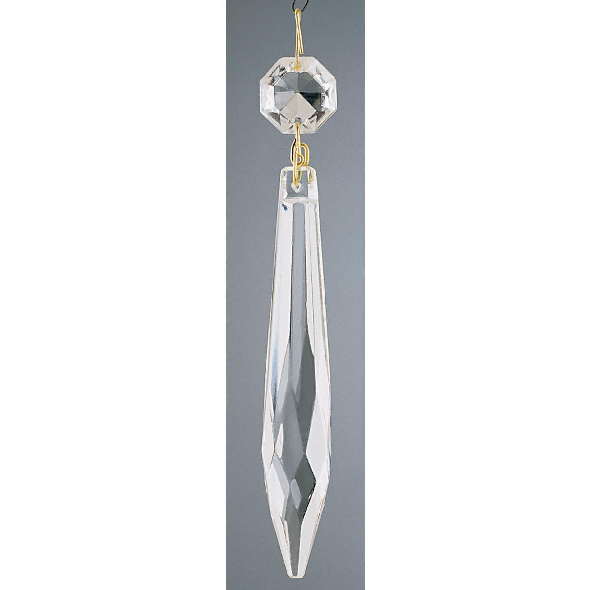 Satco S70-312 5 Clear Crystal Prisms 3 in. 5-Card