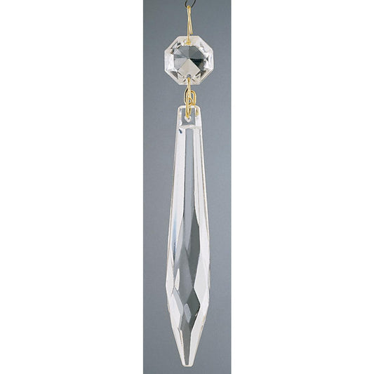 Satco S70-312 5 Clear Crystal Prisms 3 in. 5-Card