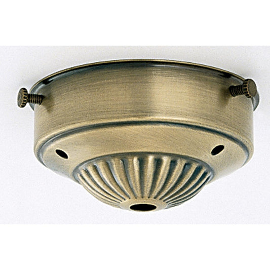 Satco S70-678 Ball Holder Antique Brass Finish 3-1/4"