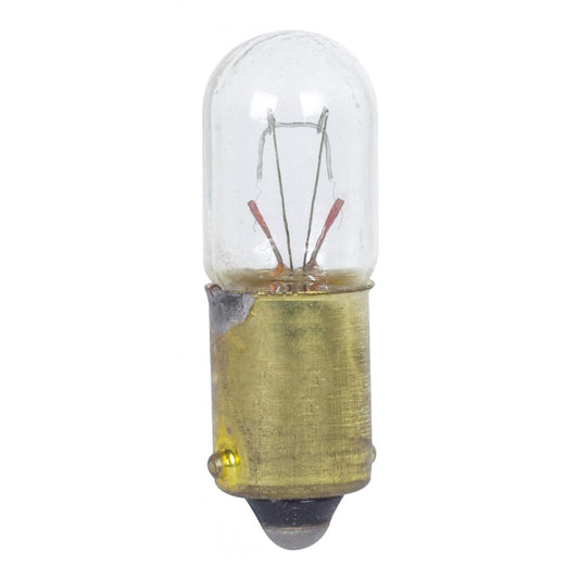Satco S7080 1864 4.76 Watt miniature T3 1/4 1500 Average rated hours Miniature Bayonet base 28 Volt