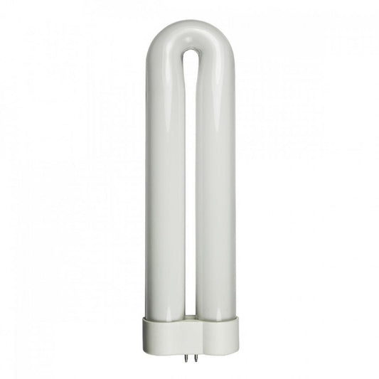 Satco S7298 FUL-40 40 Watt T8 Four-Pin GX10q-4 Base Black Light 8000 Hours Single U-Shaped Twin Tube Compact Fluorescent Plug-In Lamp