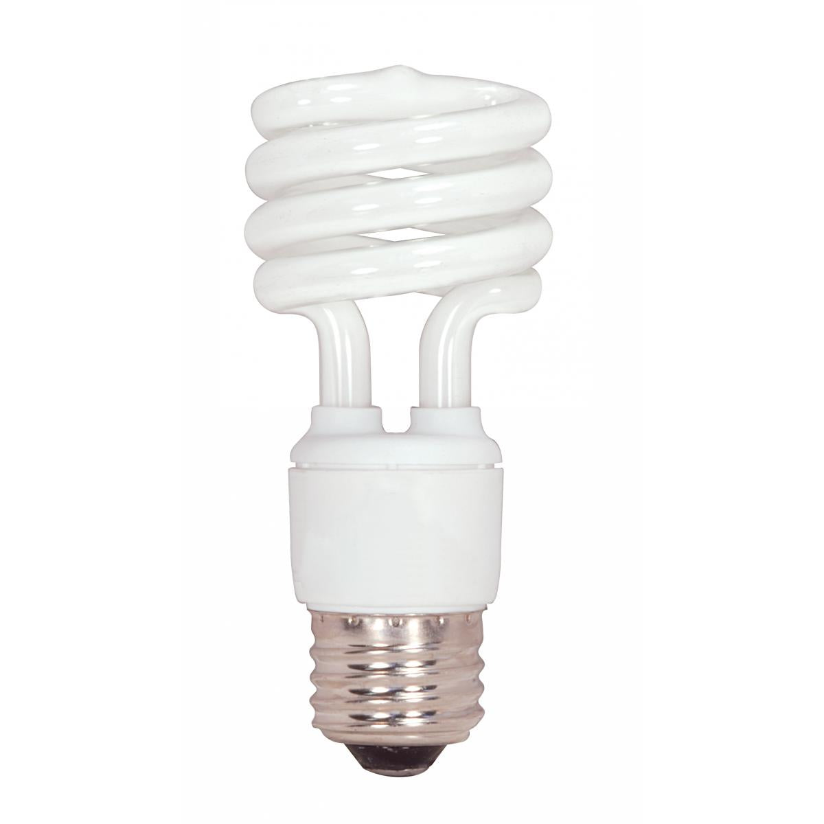 Replacement for Satco S7411 13T2/E27/2700K/230V 13 Watt Mini Spiral Compact Fluorescent 2700K 82 CRI 230 Volt - NOW S28914 A19