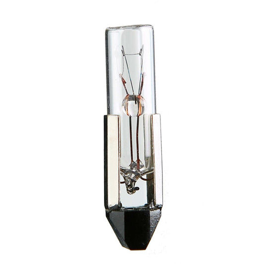 Satco S7815 12PSB 2.04 Watt Miniature T2 Clear 12000 Average rated hours Telephone slide base 12 Volt