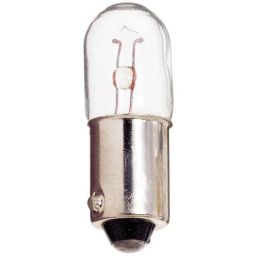 Satco S7822 1829 1.96 Watt miniature T3 1/4 1000 Average rated hours Miniature Bayonet base 28 Volt