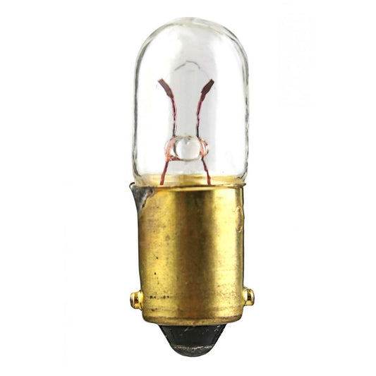 Satco S7825 1866 1.58 Watt Miniature T3-1/4 5000 Average rated hours Miniature bayonet base 6.3 Volt