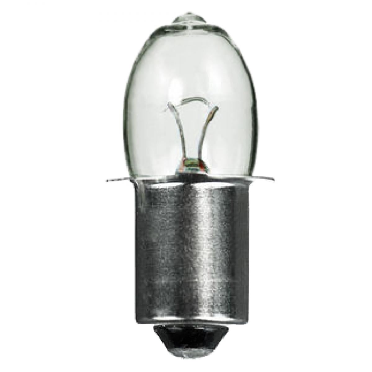 Satco S7970 PR15 2.4 Watt miniature B3 1/2 30 Average rated hours Single Contact Mini Flange base 4.8 Volt
