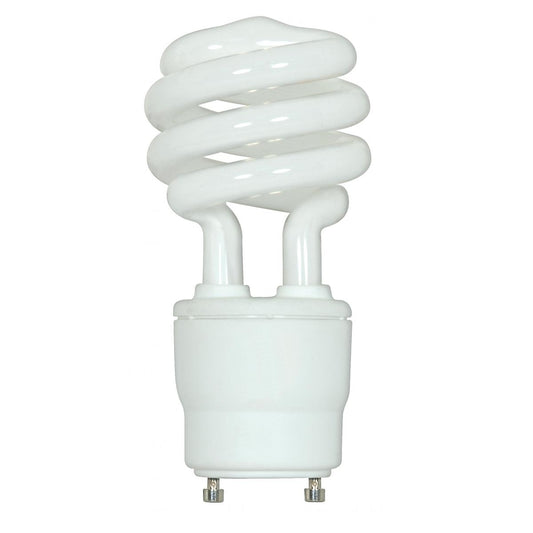 Replacement for Satco S8229 18T2/GU24/3500K/120V 18 Watt Spiral Compact Fluorescent 3500K 82 CRI GU24 base 120 Volt - NOW 4100K ONLY