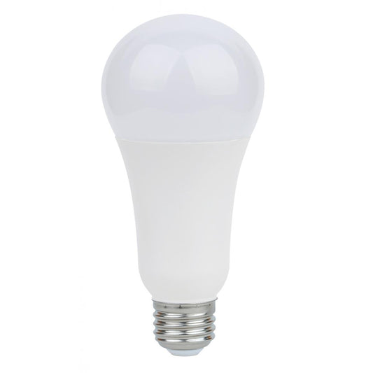 Satco S8543 5/15/21A21/3-WAY/LED/30K 5 Watt/15 Watt/21 Watt A21 LED 3-way Frosted 3000K Medium base 120 Volt