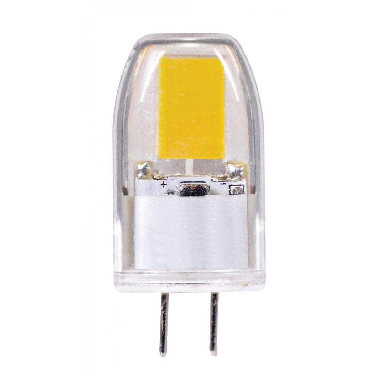 Replacement for Satco S9544 LED 3W JC/G6.35 12V 3000K 300L 3W JC LED 3000K G6.35 base 12 Volt AC/DCR - NOW S12316