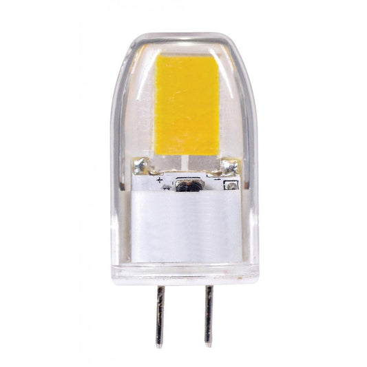 Replacement for Satco S9544 LED 3W JC/G6.35 12V 3000K 300L 3W JC LED 3000K G6.35 base 12 Volt AC/DCR - NOW S12316