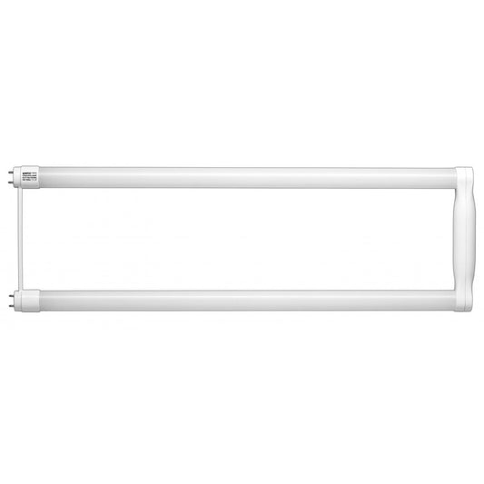 Replacement for Satco S9932 15W T8 U-Bend LED Medium bi-pin base 4000K 1800 Lumens Type B Ballast Bypass