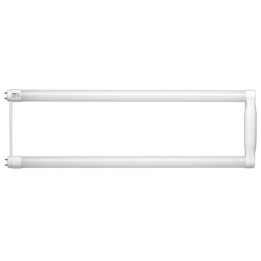 Replacement for Satco S9994 11.5T8U6/LED/22.5-830/DR 11.5 Watt T8 U-Bend LED Medium bi-pin base 1700 Lumens 3000K Type A Ballast dependent
