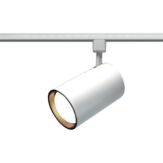 Satco TH200 1 Light - R20 - Track Head - Straight Cylinder - White Finish