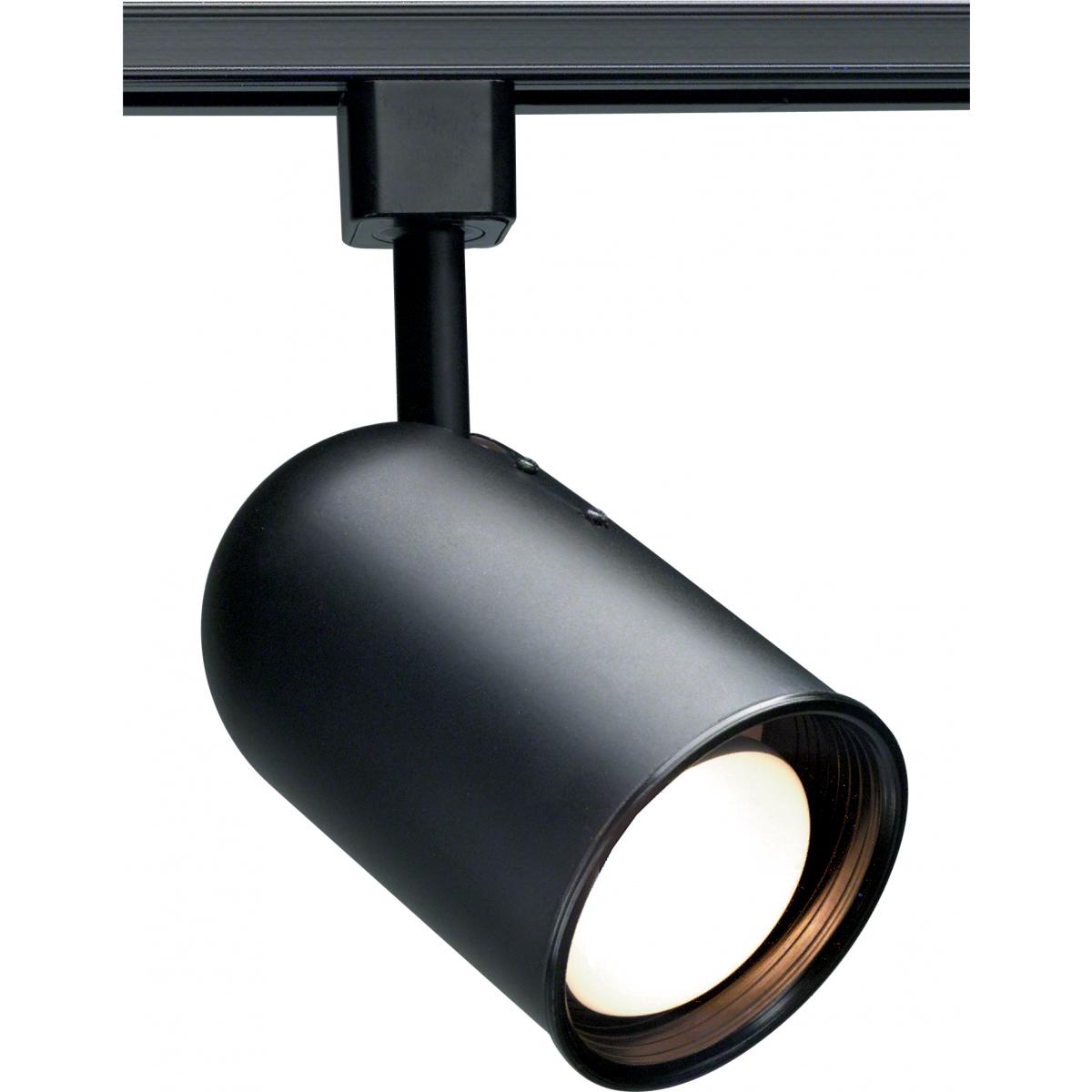 Satco TH209 1 Light - R20 - Track Head - Bullet Cylinder - Black Finish