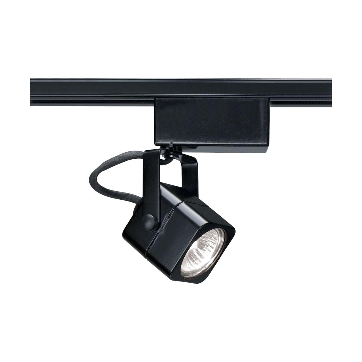 Satco TH233 1 Light - MR16 - 12V Track Head - Square - Black Finish