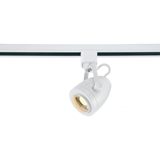 Satco TH413 1 Light - LED - 12W Track Head - Pinch Back - White - 36 Deg. Beam
